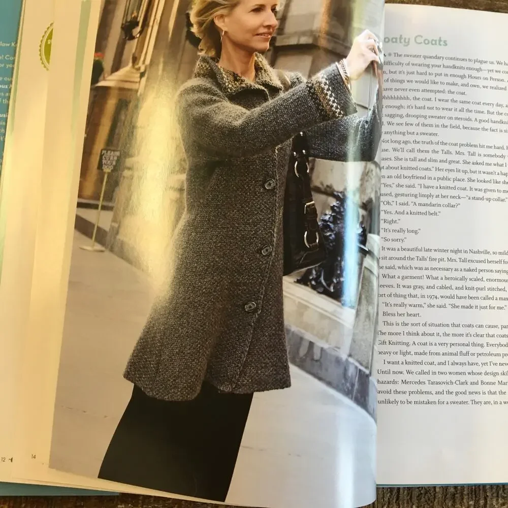 Mason Dixon Knitting Outside the Lines Pattern Techniques Hardcover Book Crafty